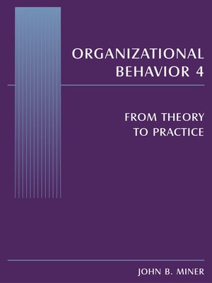 cover image of Organizational Behavior, Volume 4